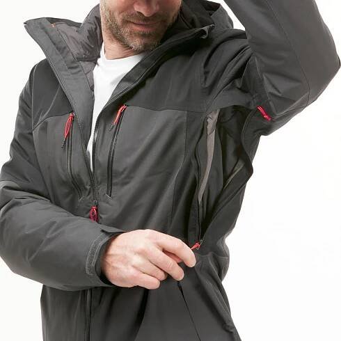 Pánská zimní turistická nepromokavá bunda 3v1 MH 500 Mountain