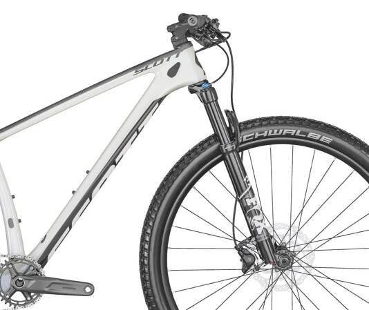 Horské kolo SCOTT SCALE 930 2022 pearl white/chrome | BIKE-LIFE.cz