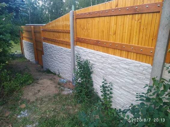 Betonové ploty VM Beton foto 6