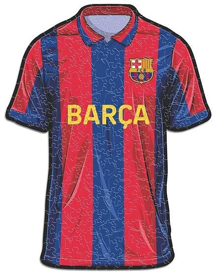 FC Barcelona dřevěné puzzle Jersey 270 pcs - FAN-store.cz