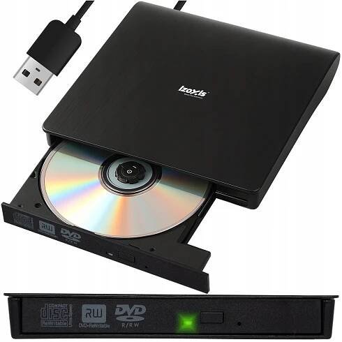 Externí mechanika + CD/DVD vypalovačka Izoxis 26083