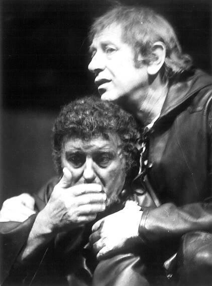 Július Pántik a Karol Machata v Othellovi (1978).