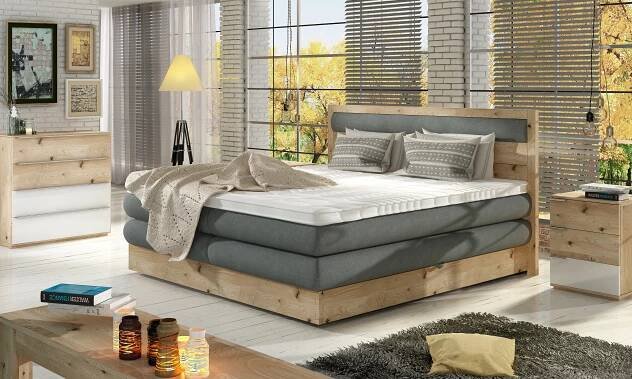 Boxspring postel Diori 160x200 I Lumax nábytek