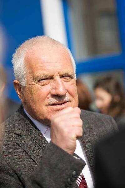 Václav Klaus v Příbrami.