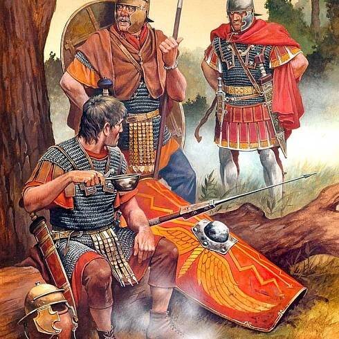 Romans in Germania from the 1st century CE