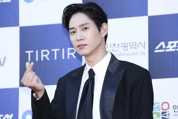South Korean actor Park Sung-Hoon attends the 2nd Blue Dragon Series Awards at Paradise City Hotel on July 19, 2023 in Incheon, South Korea
