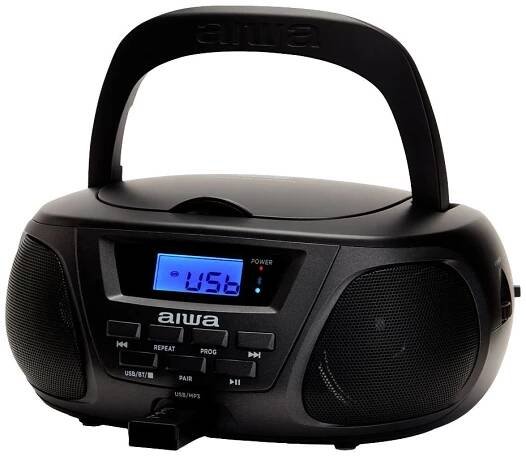 Aiwa BBTU-300BKMKII CD-rádio AM, FM, AM Bluetooth, CD černá