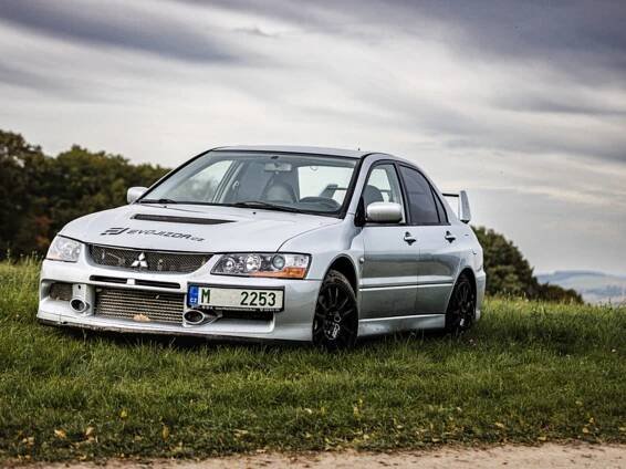 Zážitková rally jízda v Mitsubishi Lancer EVO IX