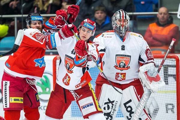 Extraliga hokej Mountfield Hradec Králové vs. olomouc
