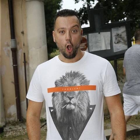 Michal Kavalčík si party pořádně užil.