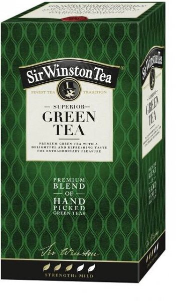 Sir Winston Tea Green Tea 20 sáčků 35 g od 44 Kč - Heureka.cz
