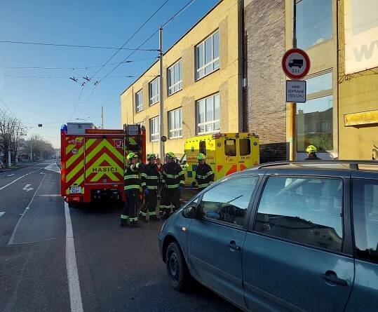 Zraněná osoba, požár a dopravní nehody - Hasičovo 