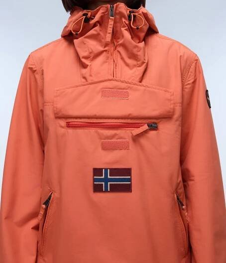 Napapijri Dámská bunda Rainforest Pocket Summer NA4G7F Langoustino XS Model Rainforest Pocket Summer