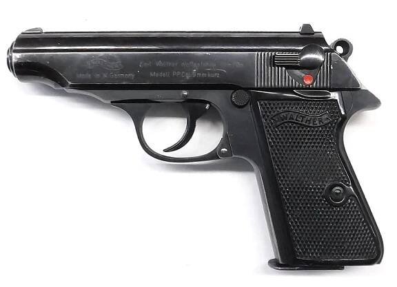 Pistole samonabíjecí Walther PP r. 9mm Brow.