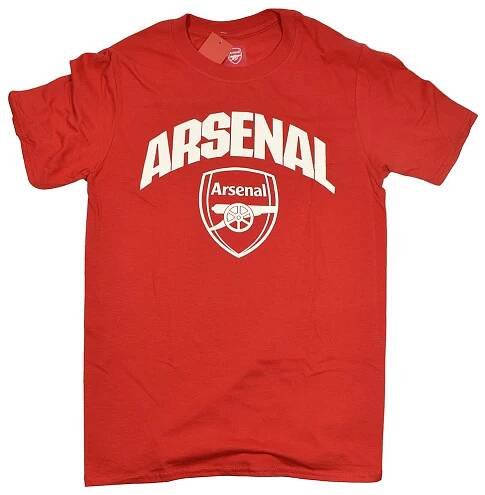 Tričko ARSENAL FC Wordmark red