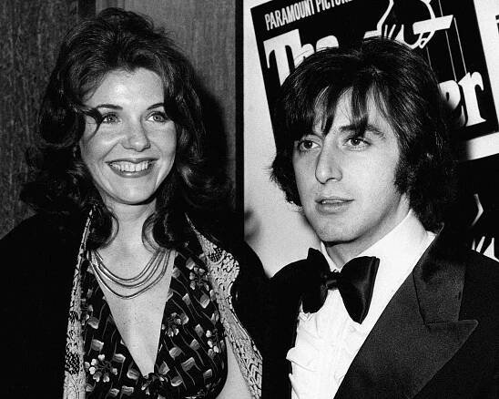 Jill Clayburgh and Al Pacino attend, The Godfather Premiere 1972 