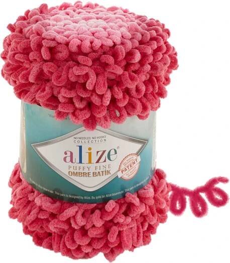 Alize Puffy Fine Ombre Batik 7279 Pink