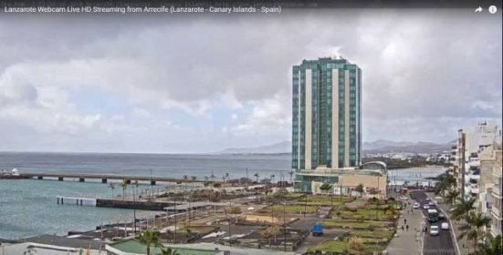 Webcam Arrecife, Lanzarote, Canary Islands - Online Live Cam