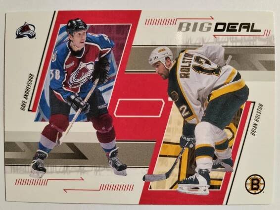 BIG DEAL Dave Andreychuk & Brian Rolston - Hokejové karty