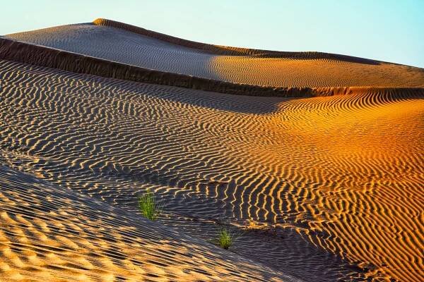 Poušť Rub Al Khali, Omán, 12/2021