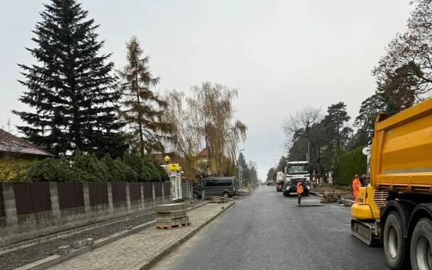 Dokončujeme první část rekonstrukce průtahu Říčan