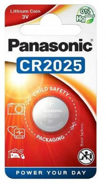 Panasonic Baterie lithiová knoflíková CR2025 | Betalov