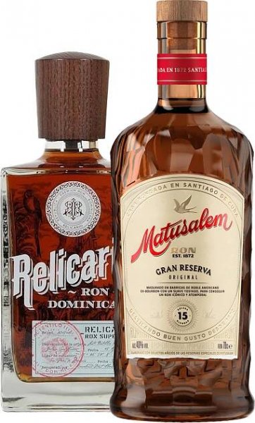 Set Matusalem Gran Reserva 15 + Relicario Ron Dominicano Superior - Výhodné sady | Svět nápojů