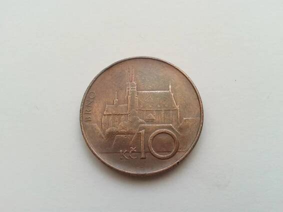 10 Kč 1993 - Varianta "Malé Kč,, - Numismatika