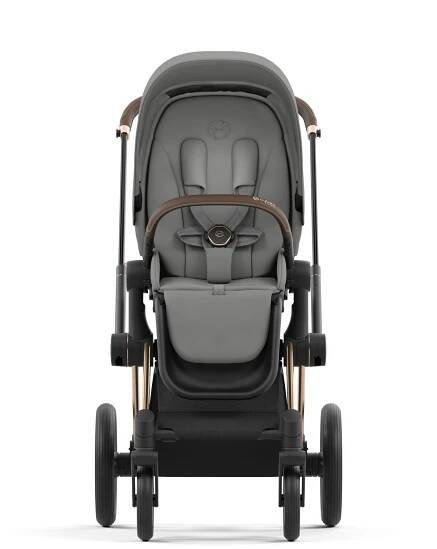 CYBEX Kočárek kombinovaný Priam 4.0 Matt Black Leaf Green Platinum