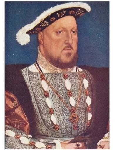 Hans Holbein the Younger’s portrait of Henry VIII, c1537. Henry’s clash with the church was, says George Bernard, the most significant episode of the Tudor era and transformed England’s relationship with continental Europe. (Photo by Print Collector/Getty Images)