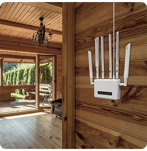 GL.iNet 5G Wi-Fi 6 router AX3000 GL-X3000 Spitz Výkonný multi-WAN VPN SIM router Model GL-X3000