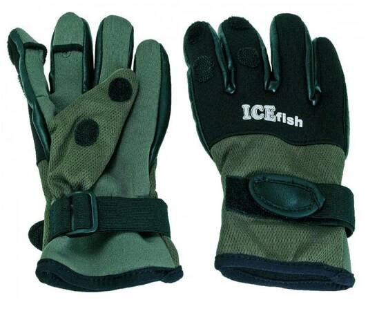 JSA Neoprenove rukavice ICE Fish L