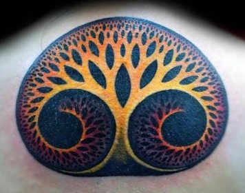 Strom života tetování, význam, nápady a design