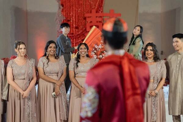 the wedding of Anirudh Pisharody jn italy