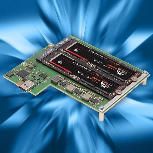 S48-SSD - CompactPCI Serial Mezzanine Storage Card