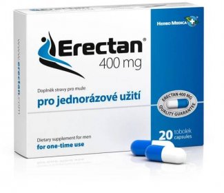 Erectan 400 mg na podporu erekce