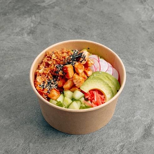 Porce SALMON TERIYAKI FLAMED