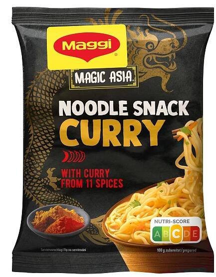 Maggi Asia Nudlová svačina kari příchuť 62g