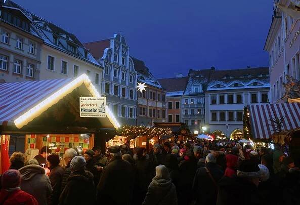 Slezský adventní trh v Görlitz