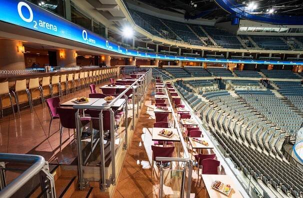 Klubová sedadla – O2 arena