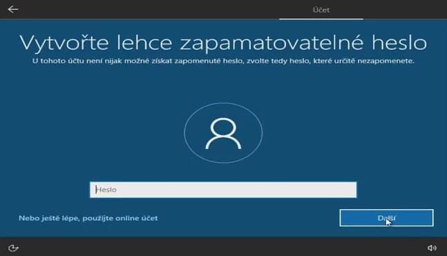 windows 10 čistá instalace usb ssd 16
