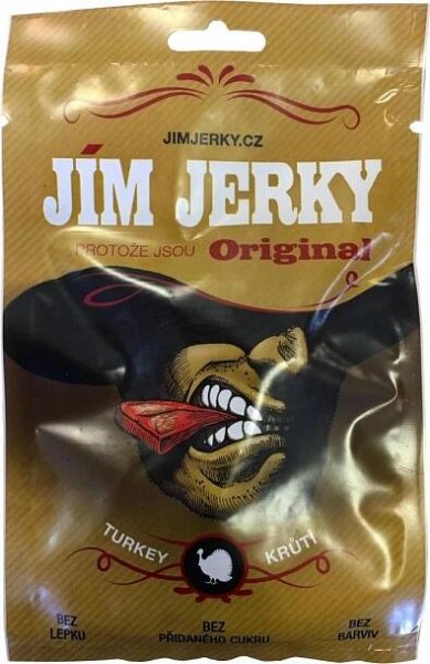 Jim Jerky krůtí 23 g