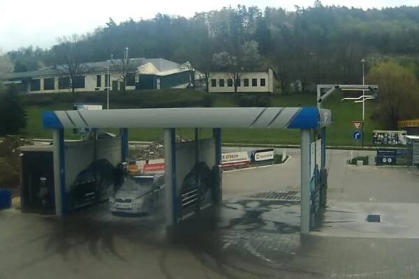 Webová kamera WashMe automyčka Luhačovice - ZLIN.CZ