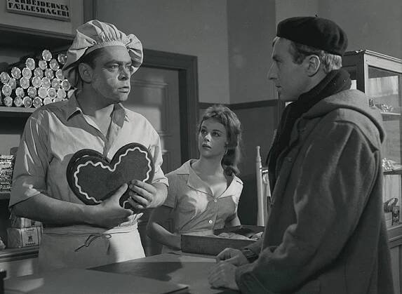 Poeten og Lillemor - Z filmu - Dirch Passer, Judy Gringer