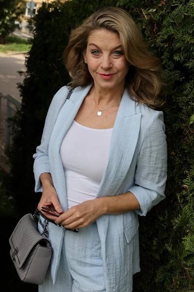 Sabina Laurinová na tiskové konferenci Divadla Kalich
