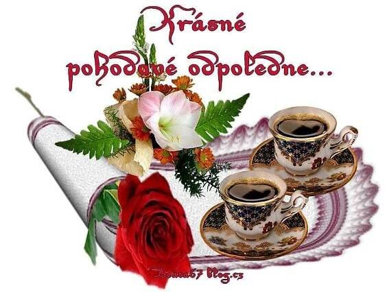 two coffee cups and saucers with flowers on them, next to a napkin that says happy valentine's day