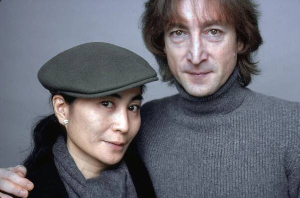 John Lennon and Yoko Ono