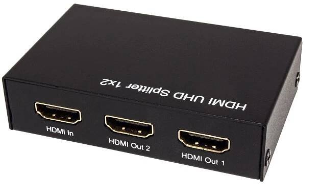 Rozbočovač HDMI, 2 porty, 4K