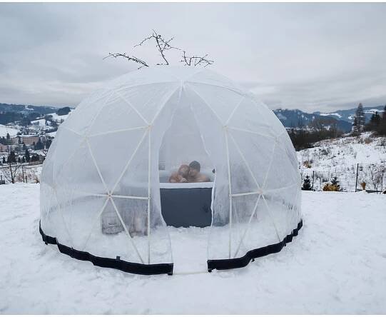 Zahradní přístřešek, letní / zimní verze, 3,6x2,2m, IGLU | Kondela.cz