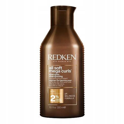 Redken All Soft Mega Curls Shampoo šampon pro vlnité a kudrnaté vlasy 300 ml